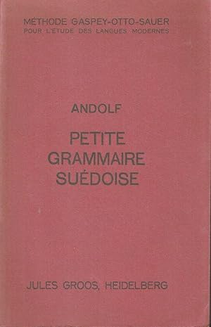 Petite grammaire suédoise