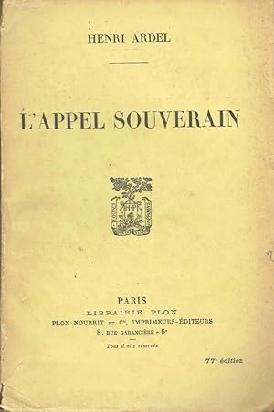 L'appel souverain