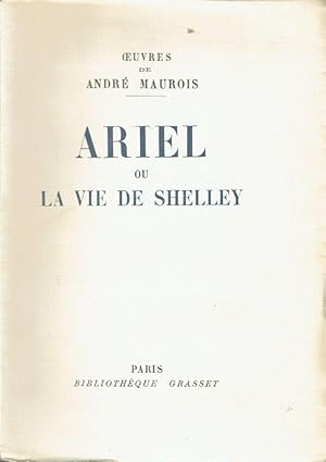 Ariel ou la vie de Shelley