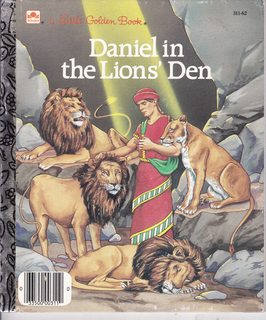 Daniel in the Lions' Den (A Little Golden Book)