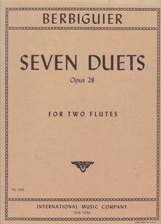 Seven Duets for Two Flutes Opus 28 (No.1392)