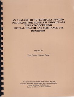 An Analysis of 16 Federally -Funded Programs for Homeless Individuals with Co-Occurring Mental He...