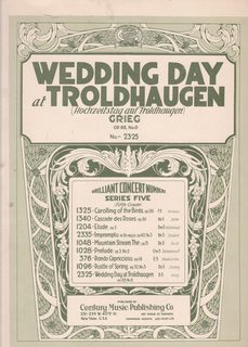 Wedding Day At Troldhaugen