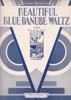 Beautiful Blue Danube Waltz (Classic M Edition) Vocals, Piano and Guitar Chords