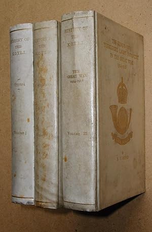 History of the King's Own Yorkshire Light Infantry. 3 Volumes.