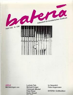 Bateria : Zeitschrift für künstlerischen Ausdruck - Heft 1 von 1982,
