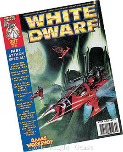 207 "8 New Vehicle Cards, Designing Epic 40k, Great Unclean One" (White Dwarf Magazine #201 - #250)