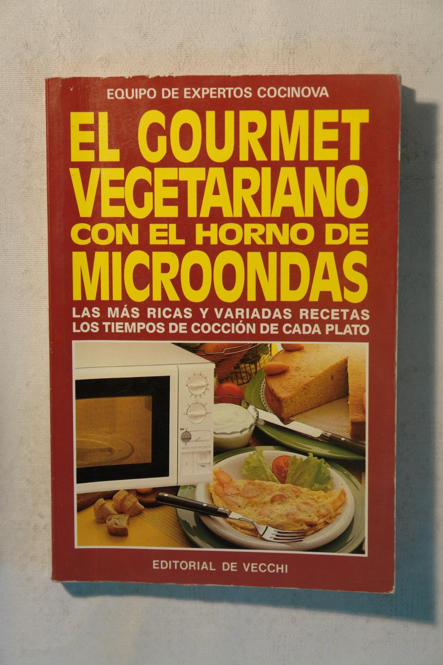 El gourmet vegetariano con el horno de microondas
