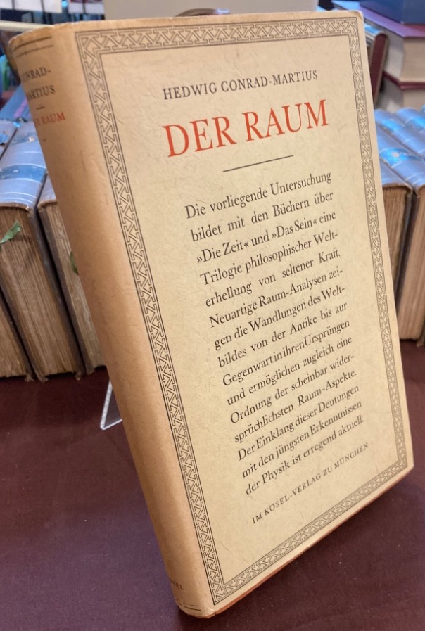 Der Raum. - Conrad-Martius, Hedwig