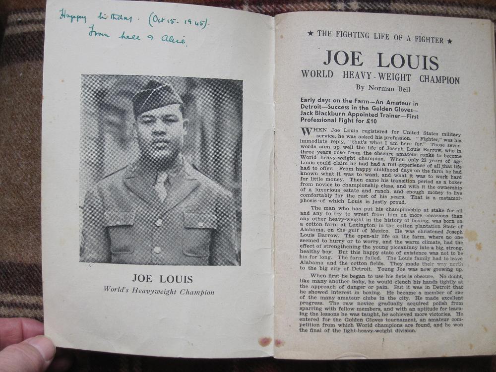 The Fighting Life of a Fighter: Joe Louis, World Heavy-Weight Champion by Bell, Norman: Near ...