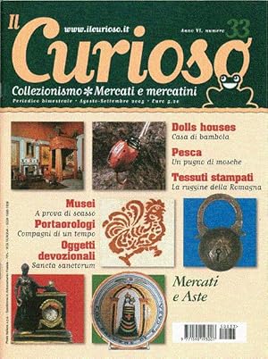 Il Curioso, Collezionismo - Mercati & Mercatini n. 33 agosto-settembre 2005