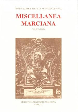 Miscellanea Marciana vol. XV (2000)