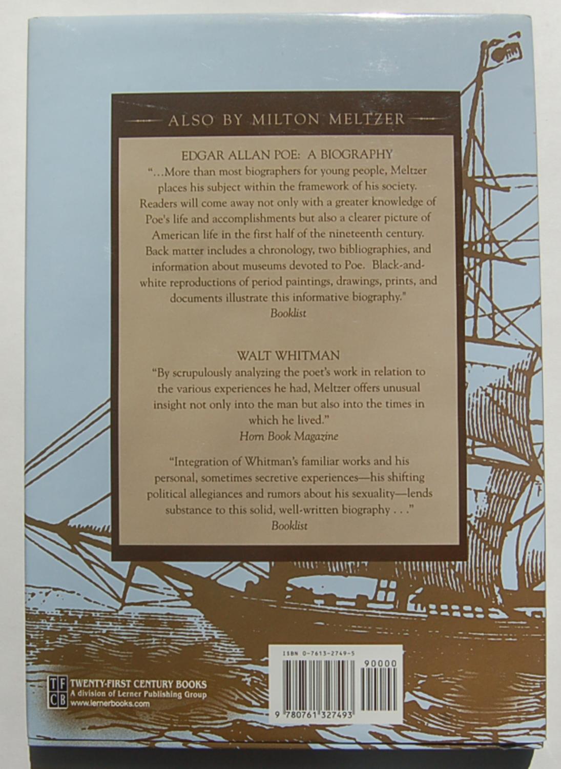 herman melville a biography by meltzer milton minneapolis twenty herman melville works