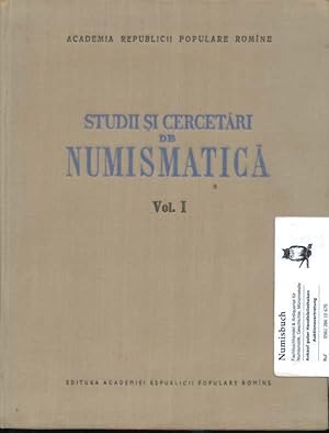 Studii Si Cercetari De Numismatica. Vol. I, II, IV, V, VI, X.