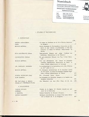 Studii Si Cercetari De Numismatica, Band (vol.) V.