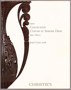 Collection Claude Et Simone Dray Art Deco Jeudi & Juin 2006