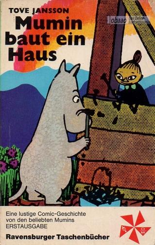 Mumin baut ein Haus.