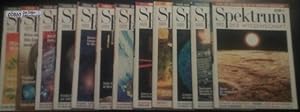 12 Hefte Spektrum der Wissenschaft Jahrgang 1998