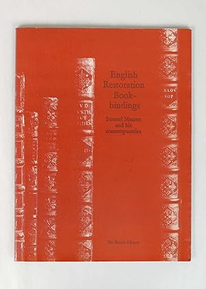 English restoration bookbindings. Samuel Mearne and his contemporaries