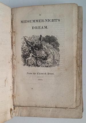 [Collection of plays and pamphlets, including] The Tempest; Hamlet; A Mid-Summer Night's Dream.