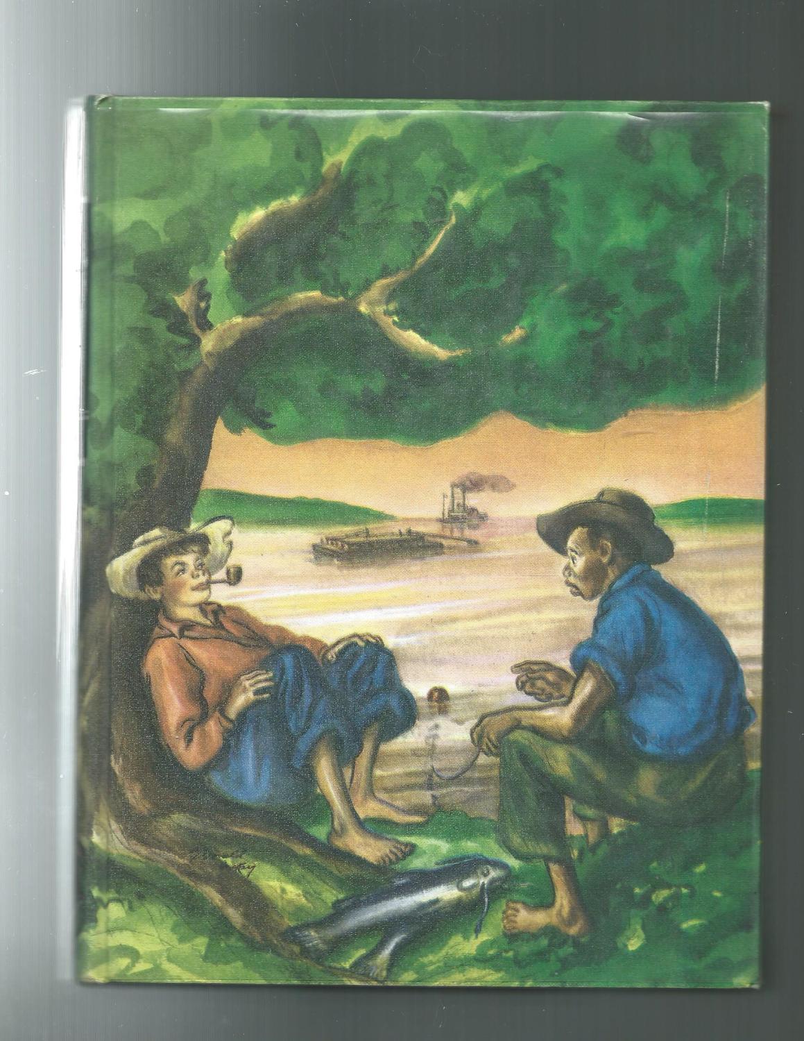 THE ADVENTURES OF HUCKLEBERRY FINN illustrated junior ...