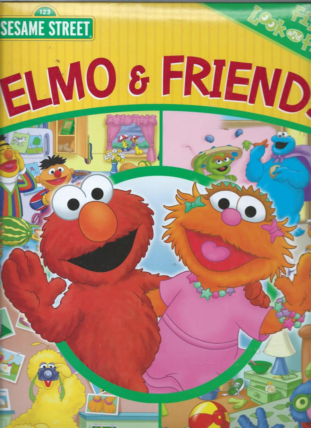Elmo & Friends first look book by Sesame Street: As New Hardcover (2007