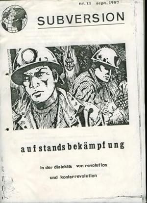 Nr. 11. Aufstandsbekämpfung in der dialektik der revolution und konterrevolution.