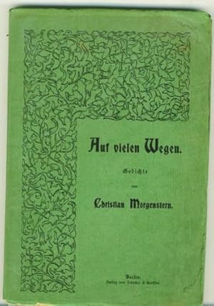 Auf vielen Wegen. Gedichte. Mit einer Umschlagzeichnung von Friedrich Beblo.