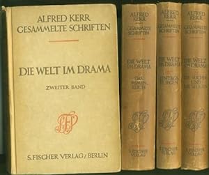 Die Welt im Drama. 5 Bände. ohne Band 1.