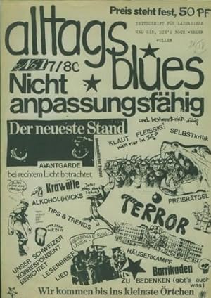 Alltagsblues. Zeitschrift für Ladendiebe. Nr. 1.