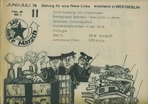 Zeitung für eine Neue Linke. Nr. 11 - Juni/Juli 1974.