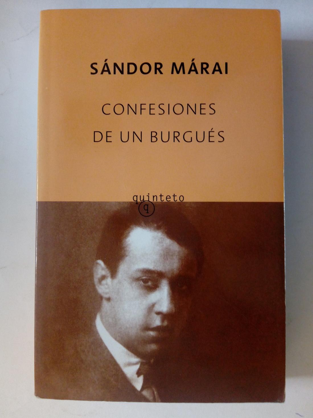 confesiones de un burgues de sandor marai