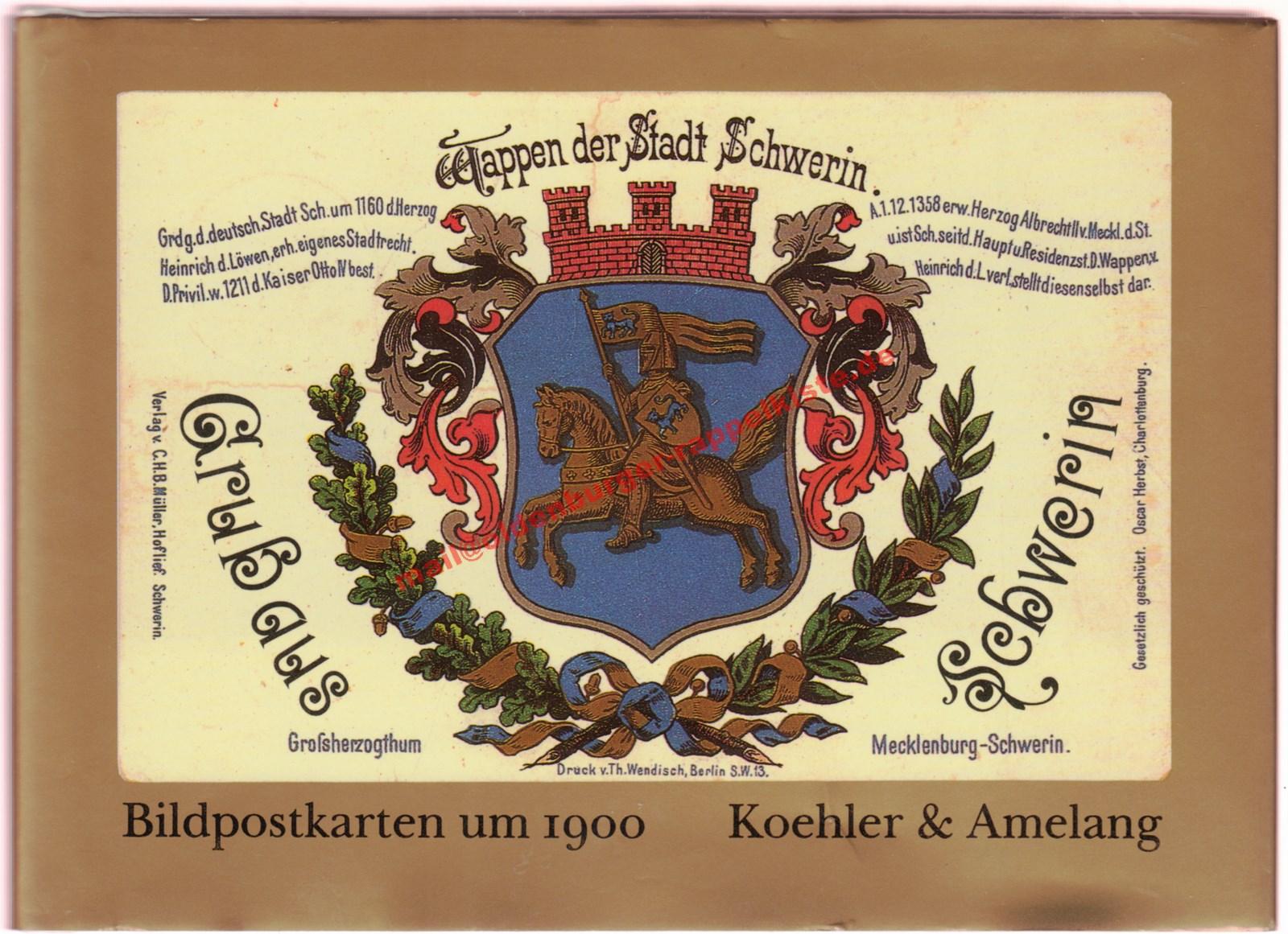 Gruß aus Schwerin. Bildpostkarten um 1900
