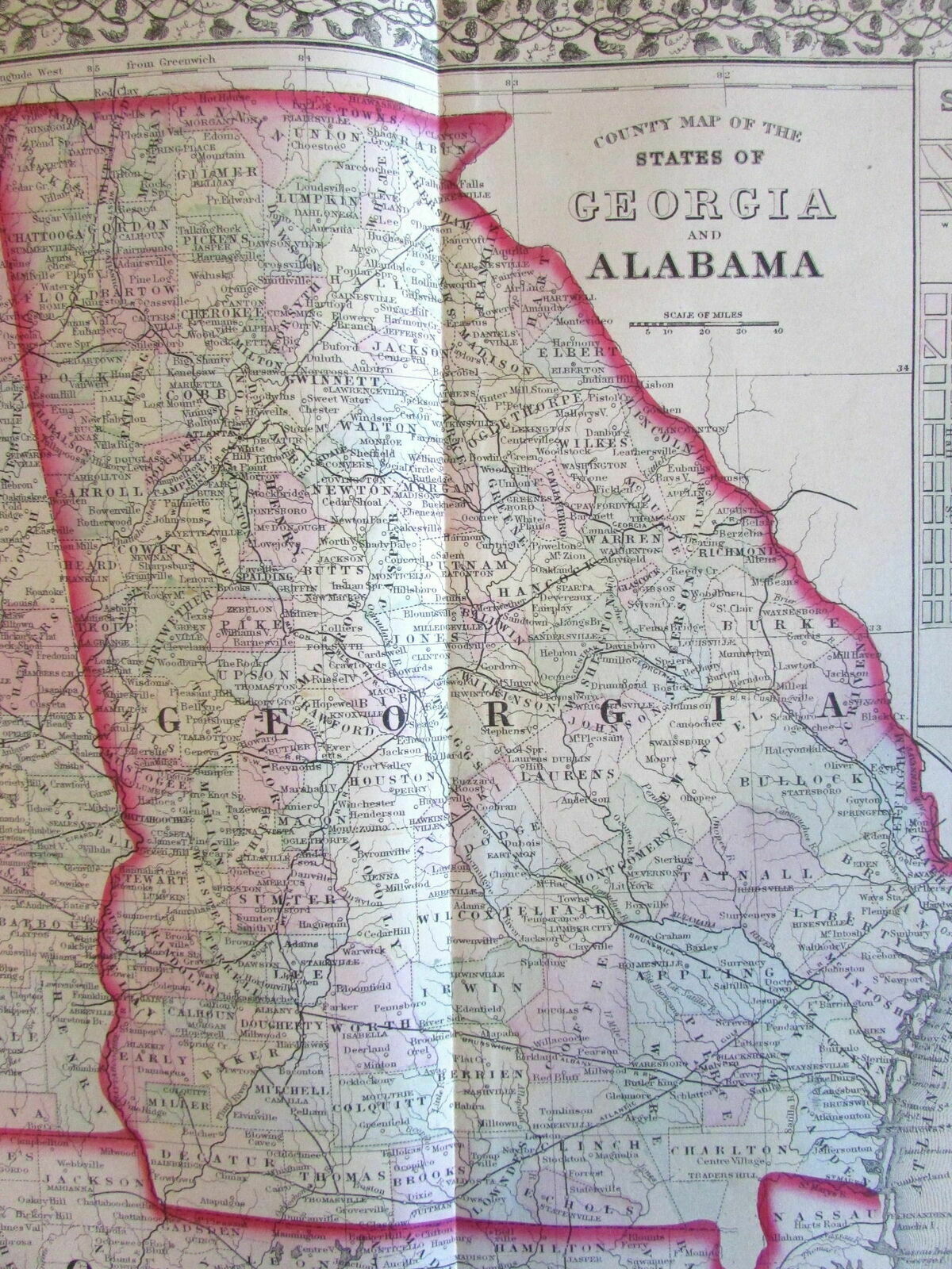 Map From Atlanta To Savannah Ga 
