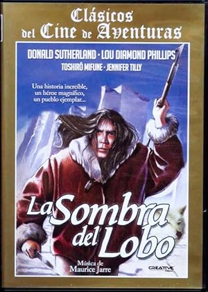 LA SOMBRA DEL LOBO. (Pelicula DVD / Col. Clasicos del Cine de Aventuras / Donald Sutherland)