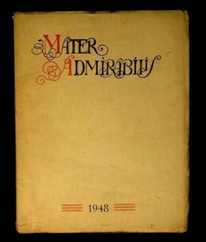 MATER ADMIRABILIS. Revista redactada por antiguas alumnas del Sagrado Corazon. 44