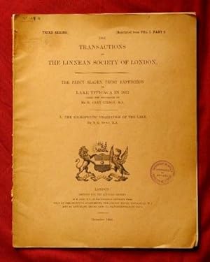 THE TRANSACTIONS OF THE LINNEAN SOCIETY OF LONDON. The Percy sladen trust expedition to Lake Titi...