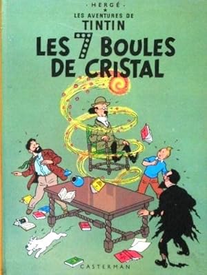 LES AVENTURES DE TINTIN. LES 7 BOULES DE CRISTAL