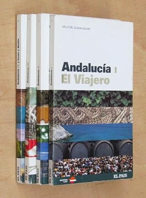 GUIAS EL VIAJERO. ANDALUCIA I, II, III y IV (obra completa). Tomo I: Valle del Guadalquivir. Tomo...