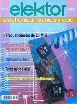 Revista ELEKTOR, electronica: tecnica y ocio. Num 181. Junio 1995