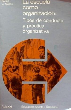 LA ESCUELA COMO ORGANIZACIÓN: TIPOS DE CONDUCTA Y PRACTICA ORGANIZATIVA