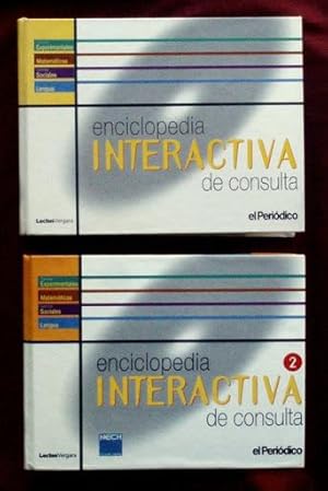 ENCICLOPEDIA INTERACTIVA DE CONSULTA (Dos carpetas con CDs)