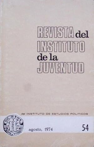 REVISTA DEL INSTITUTO DE LA JUVENTUD nº 54 (del instituto de estudios politicos)