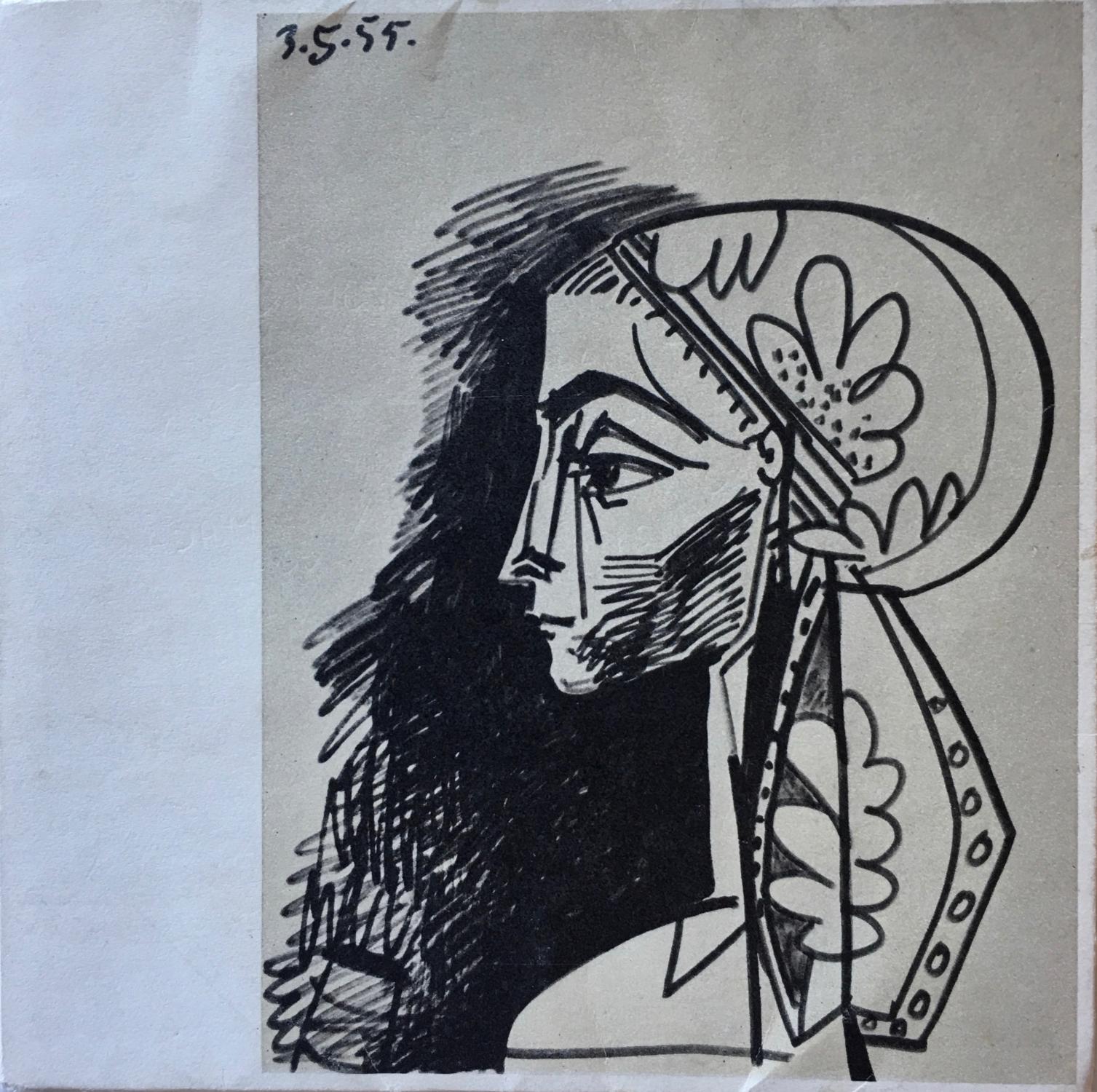 photo de dessin de picasso