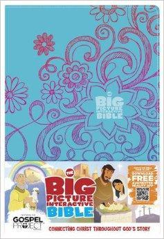 The Big Picture Interactive Bible for Kids, Doodles LeatherTouch: Connecting Christ Throughout Go...