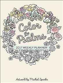 Color the Psalms 2017 Weekly Planner
