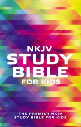 NKJV, Study Bible for Kids, Softcover, Multicolor: The Premier NKJV Study Bible for Kids