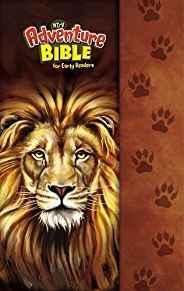 NIrV, Adventure Bible for Early Readers, Hardcover, Full Color, Magnetic Closure, Lion