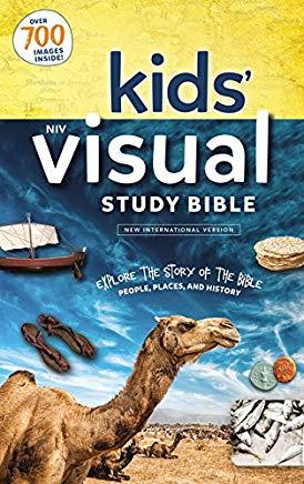 NIV, Kids' Visual Study Bible, Hardcover, Full Color Interior: Explore the Story of the Bible---P...