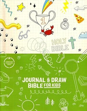 CSB Journal and Draw Bible for Kids, White
